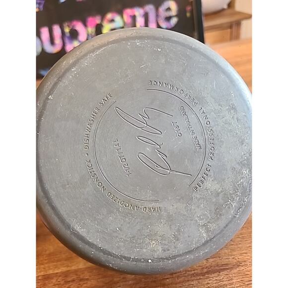 Rachael Ray Agave Blue 1.5 Qt Sauce Pan Nonstick Cooking Pot Cookware -With Lid - Picture 7 of 8